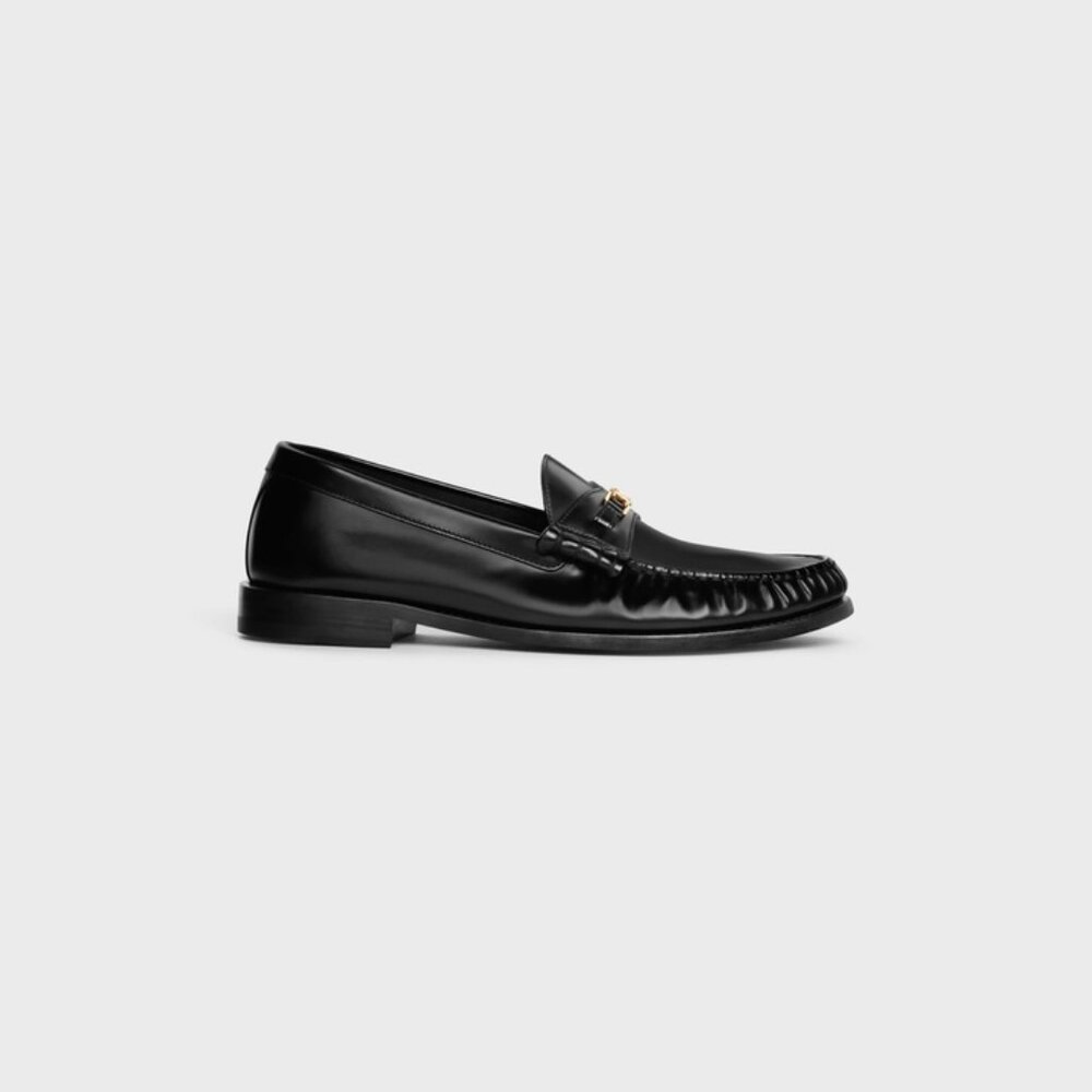 Celine Luco Triumph Loafer in Polished Bull